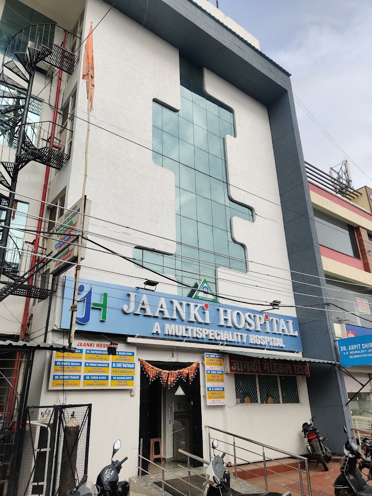 Dr. Jaanki Hospital Best Multispeciality Hospital In Bhopal Orthopaedics Neurology Cardiology Trauma Fracture Gynaecology