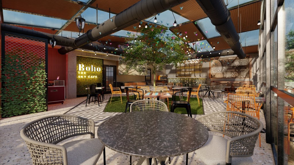 Boho The Sky Cafe Madhyamgram