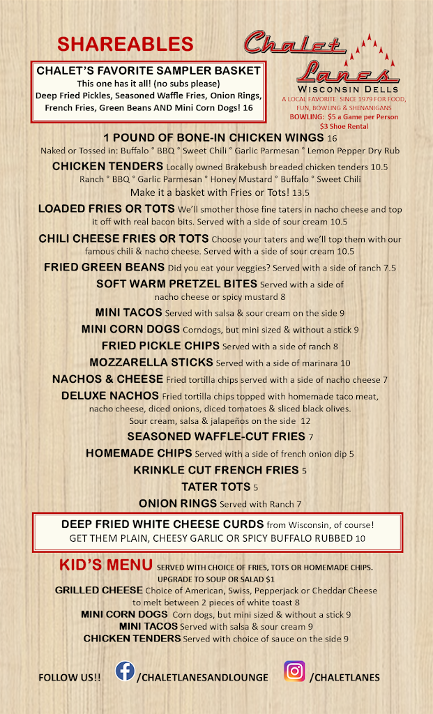  Chalet Lanes & Lounge