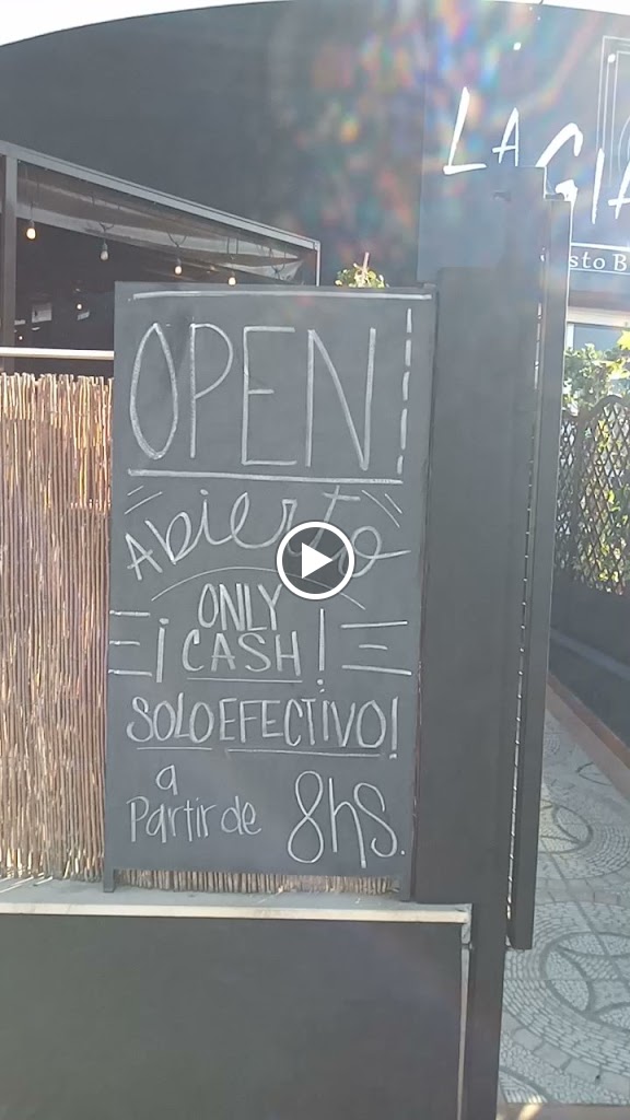 La Giacomina Resto Bar — Carta