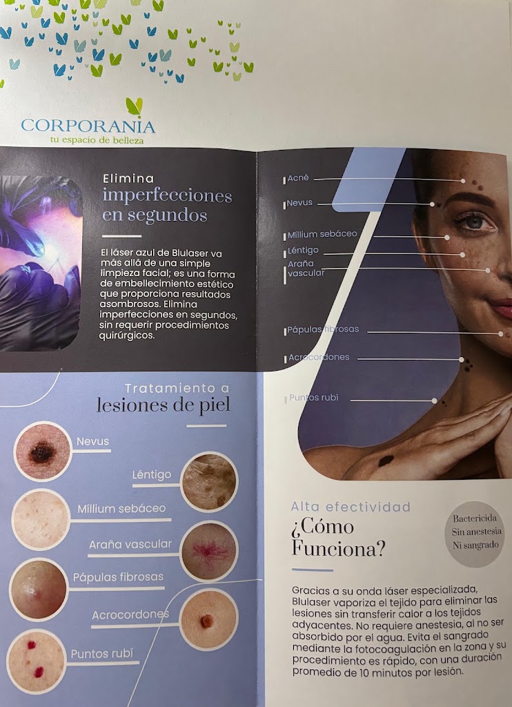 Corporania.Tu espacio de belleza.Centro Indiba. — Carta