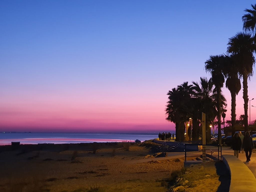 Playa de la Cachucha — Ocaso