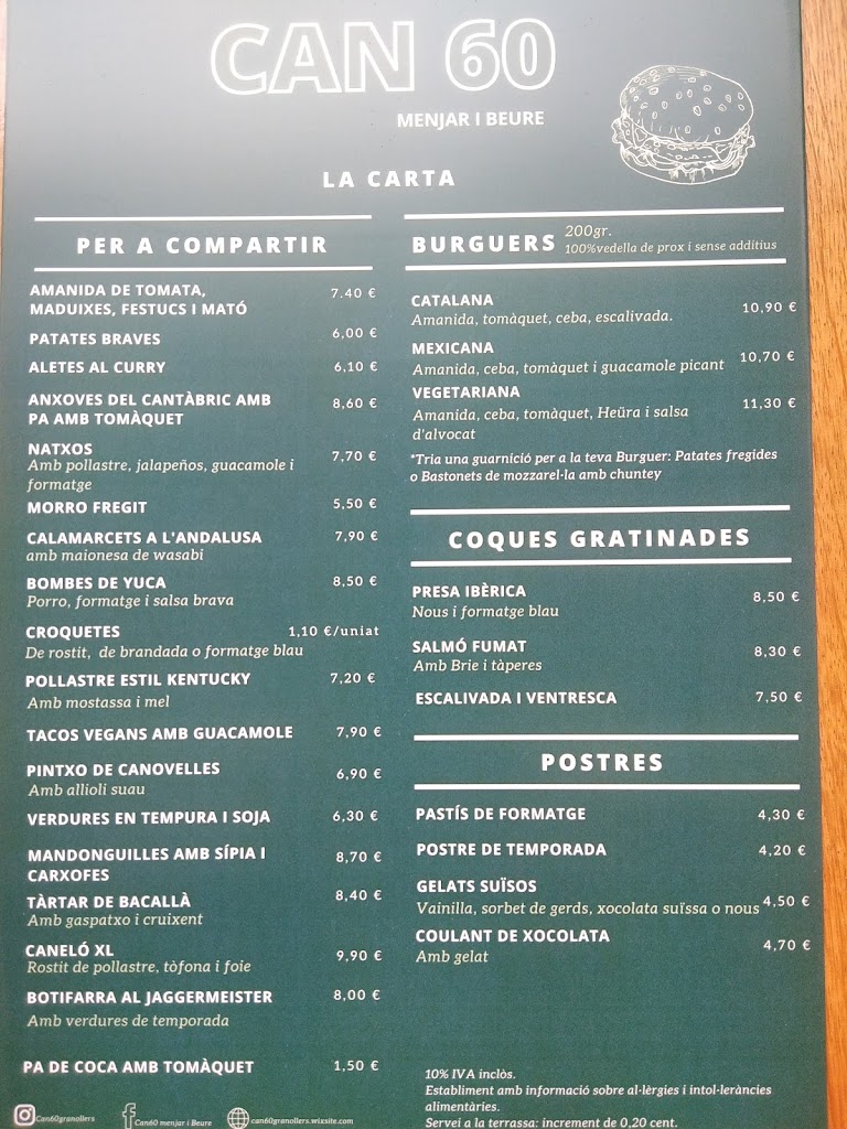 Can 60 S C P — Carta