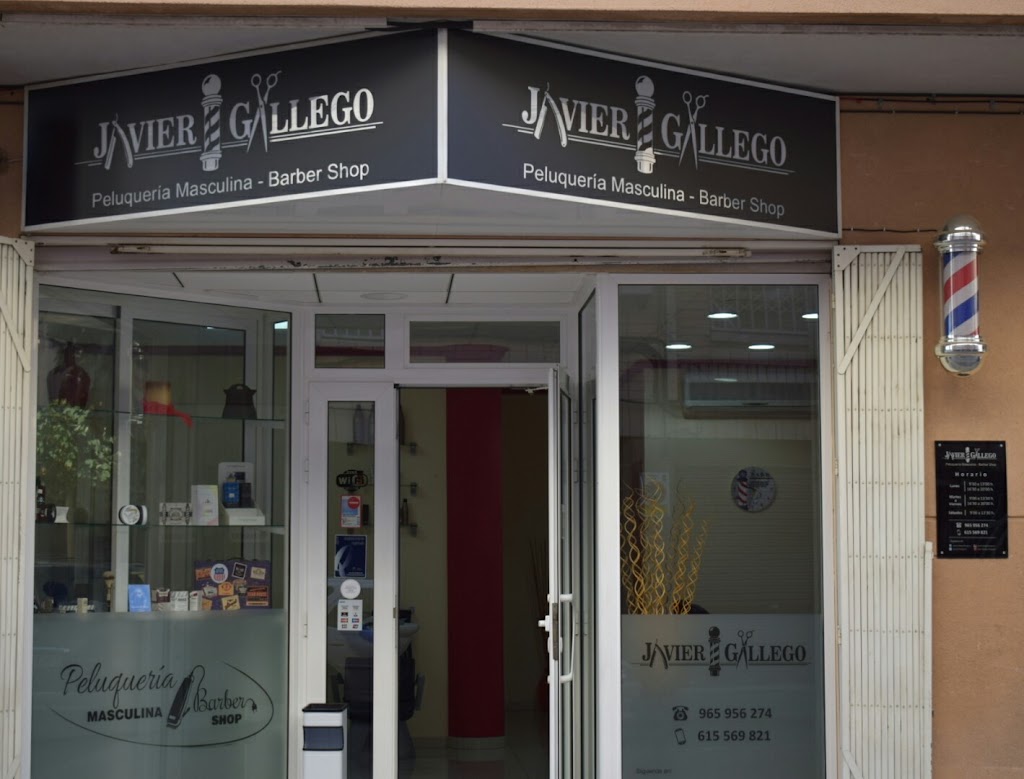 Javier Gallego Peluqueria Masculina ~ Barbershop — Exterior