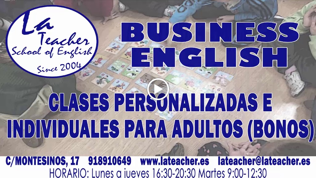 La Teacher School of English. Academia de Ingles — Del propietario