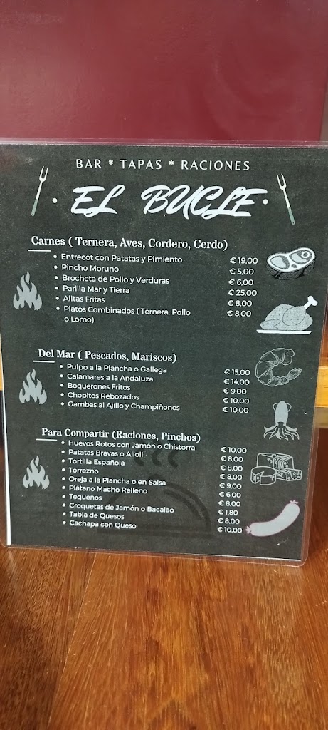 El Bucle — Carta
