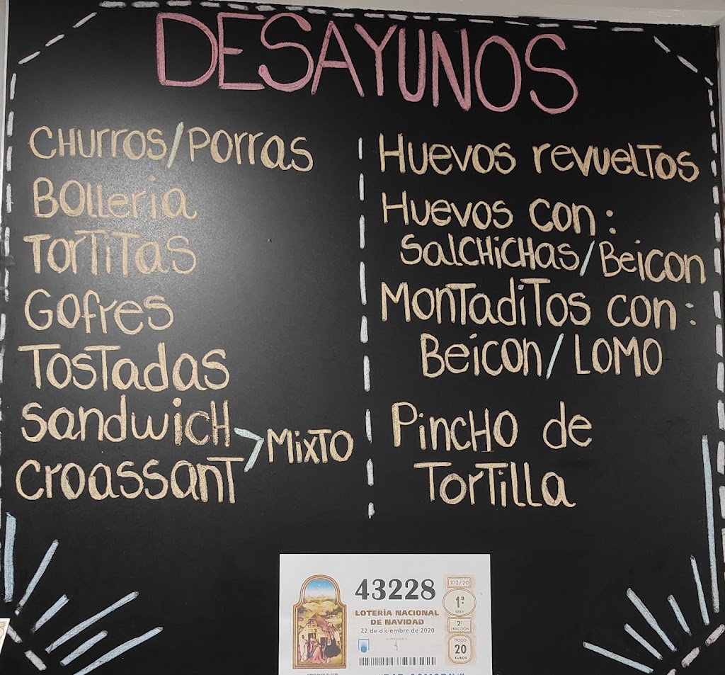 Cafeteria Ari Bar — Carta