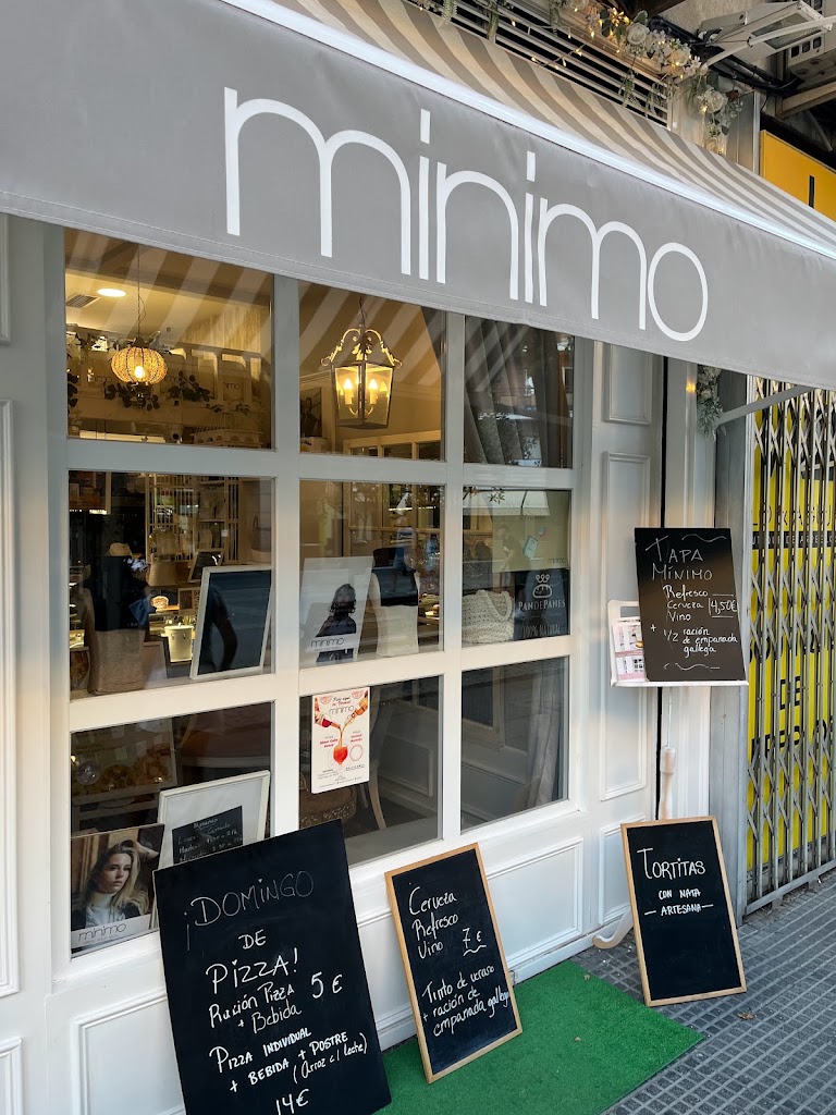 Minimo Cafe Boutique — Carta
