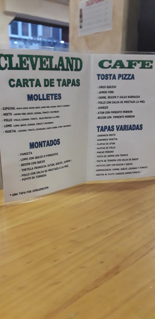 Cleveland Cafe — Carta