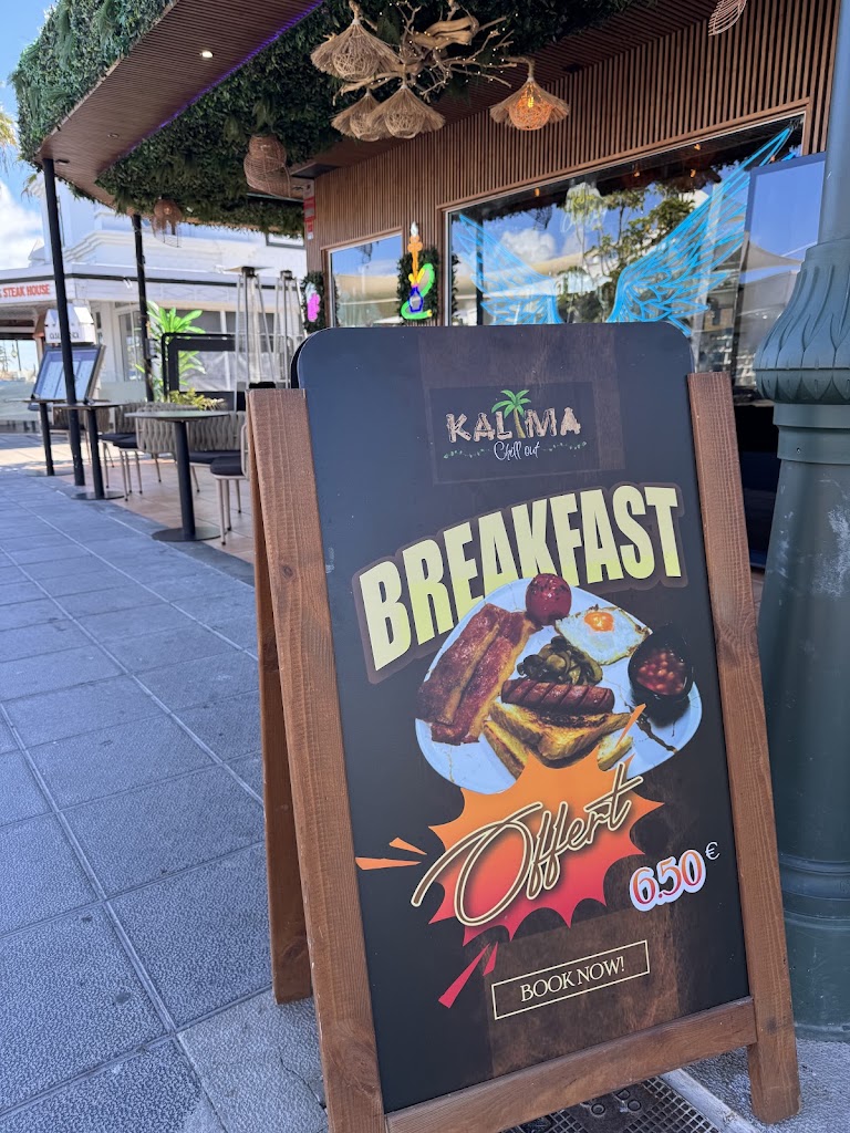 Kalima Chill Out - Cocktails Bar — Carta