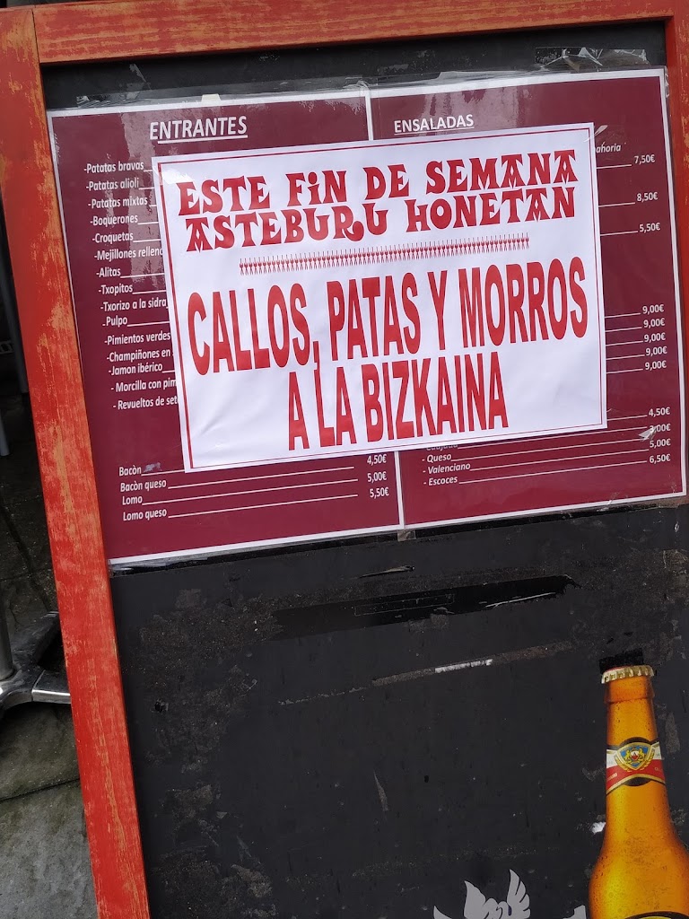 Algorta'ko Batzokia — Carta
