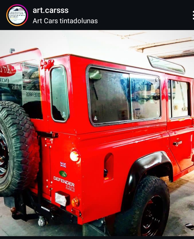 Tintado de lunas Art cars