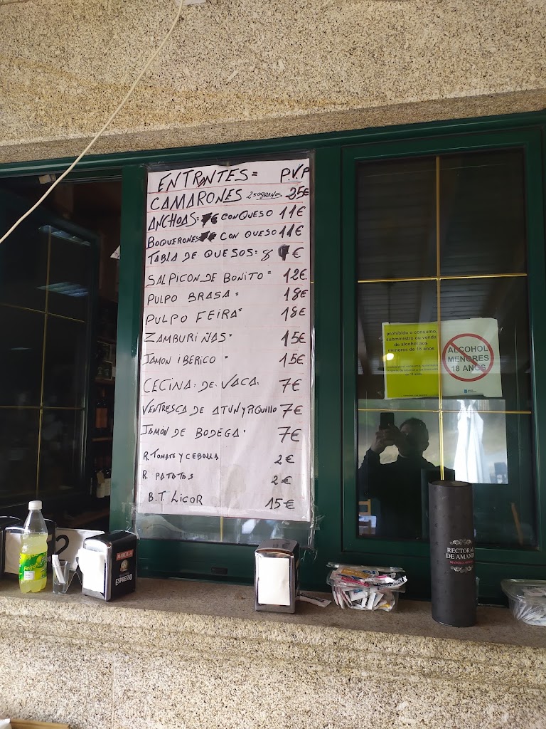 Meson O Almacen — Carta