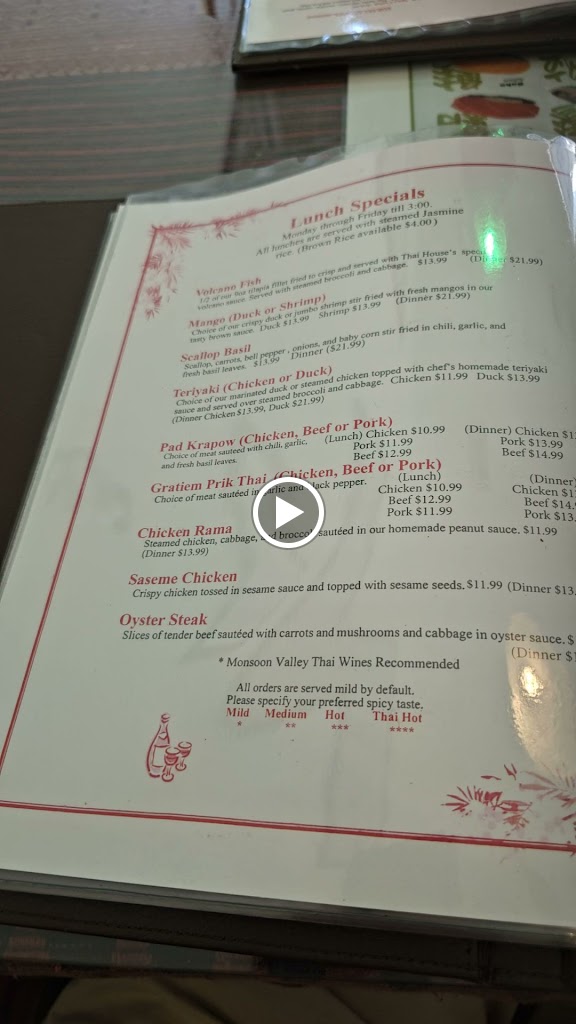 The Thai House and Sushi Bar
