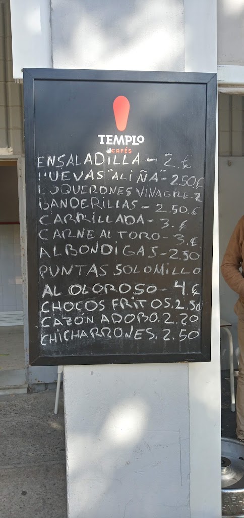 Bar El Nuevo Corregidor, Casa Pepe — Carta