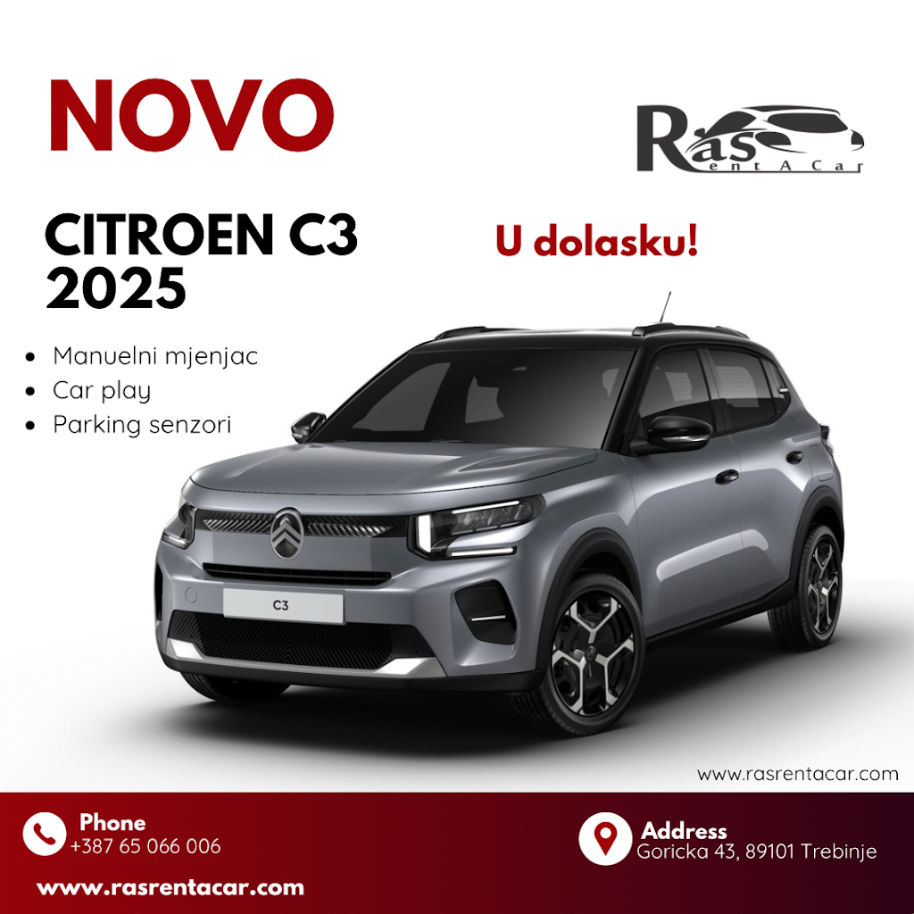 Agência de Aluguer de Carros em Trebinje