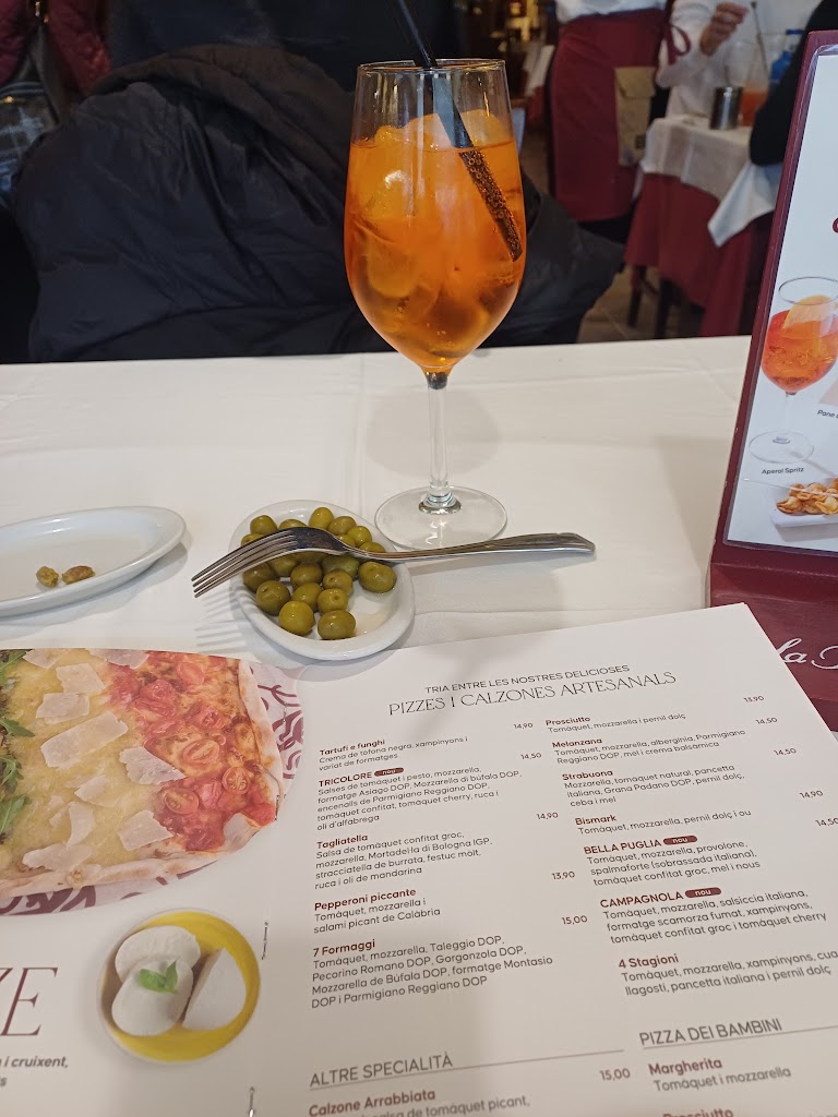Restaurant La Tagliatella | Hospitalet — Carta