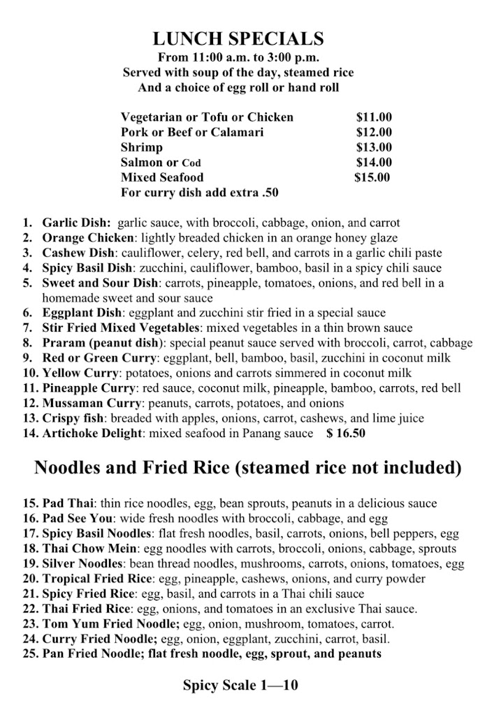 Thai Pan Cuisine