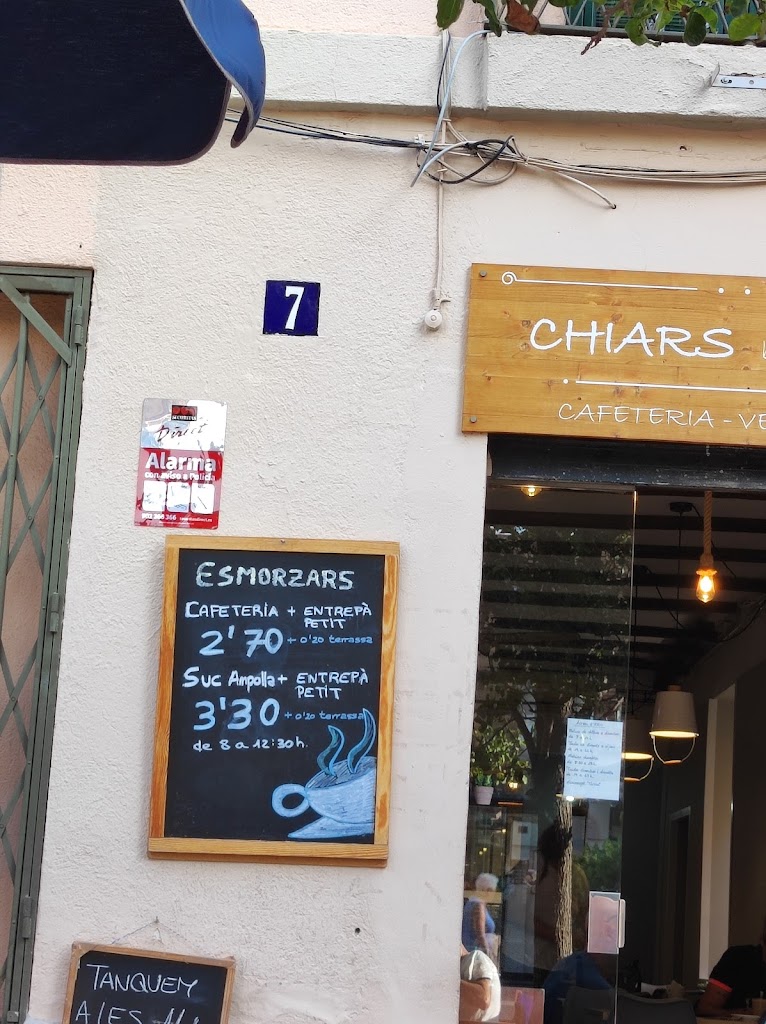 CHIARS SANT CUGAT — Carta
