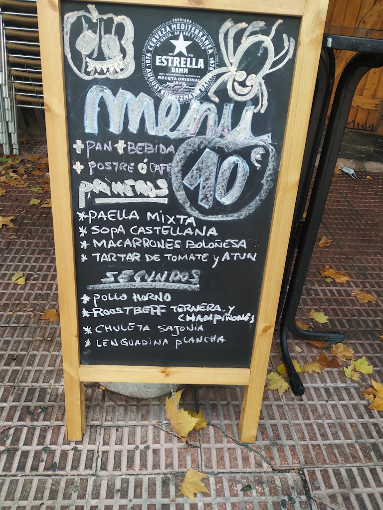 Restaurante Los Achiperres — Carta