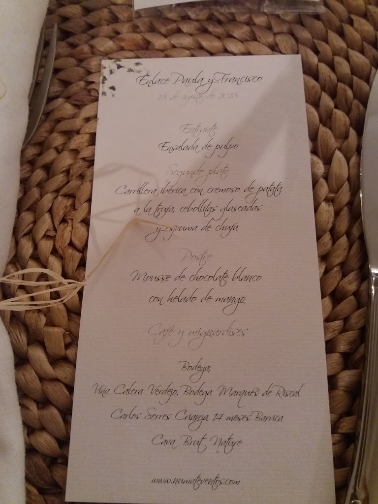 Restaurante Finca Miralcampo — Carta