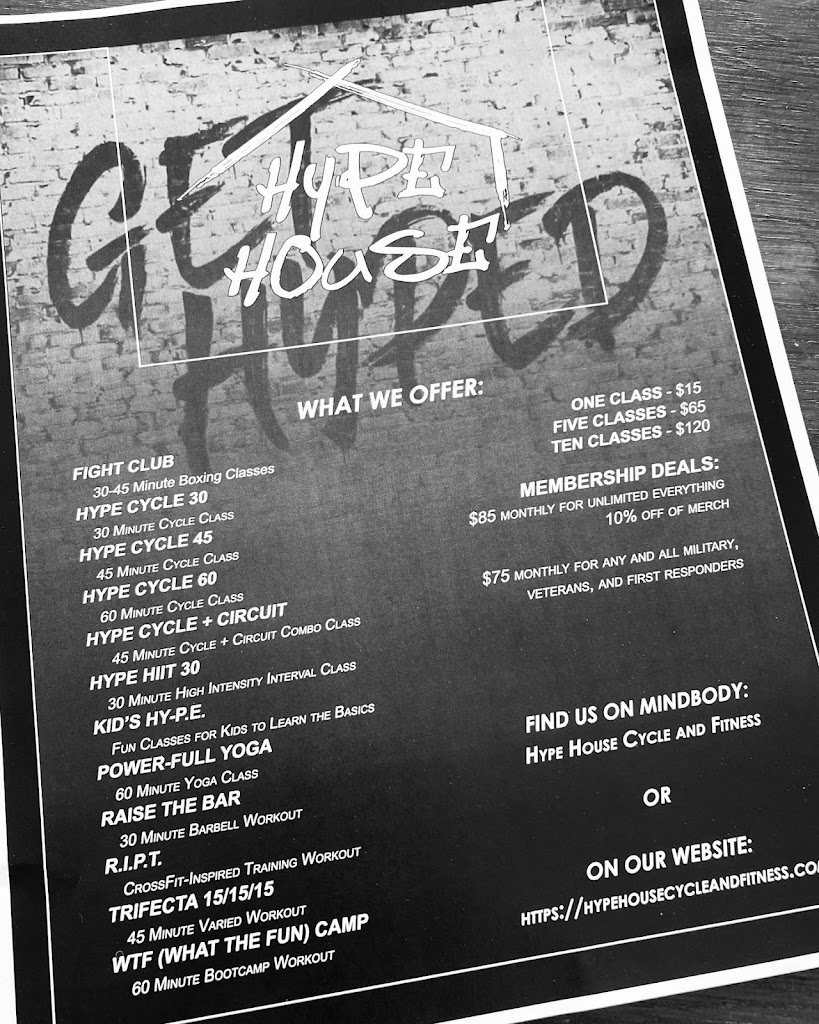  Hype House Cycle and Fitness Studio