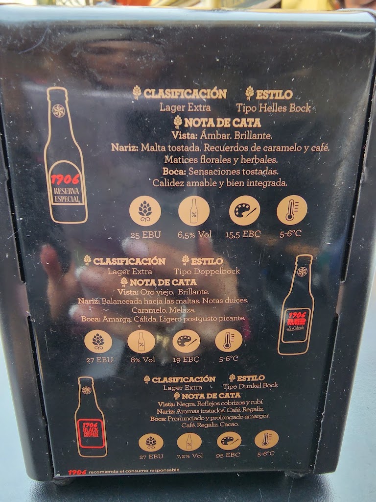 Bar Villanueva vinos y copas — Carta