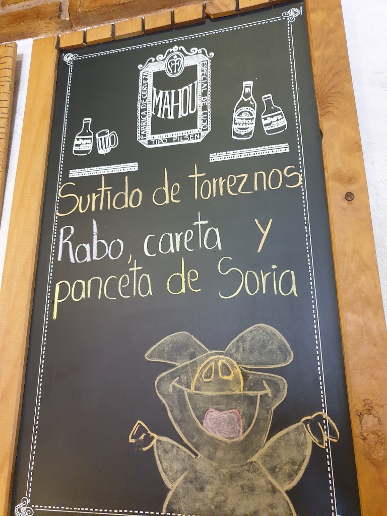 Taberna Bar Casa Manuel — Carta