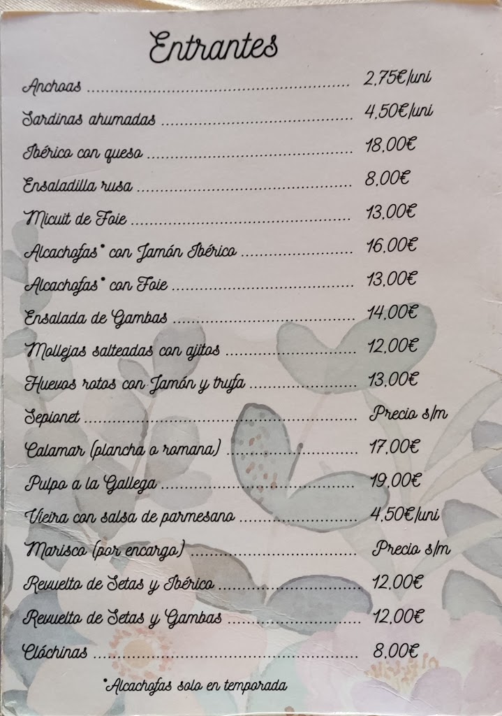 la picaeta de carmeta — Carta