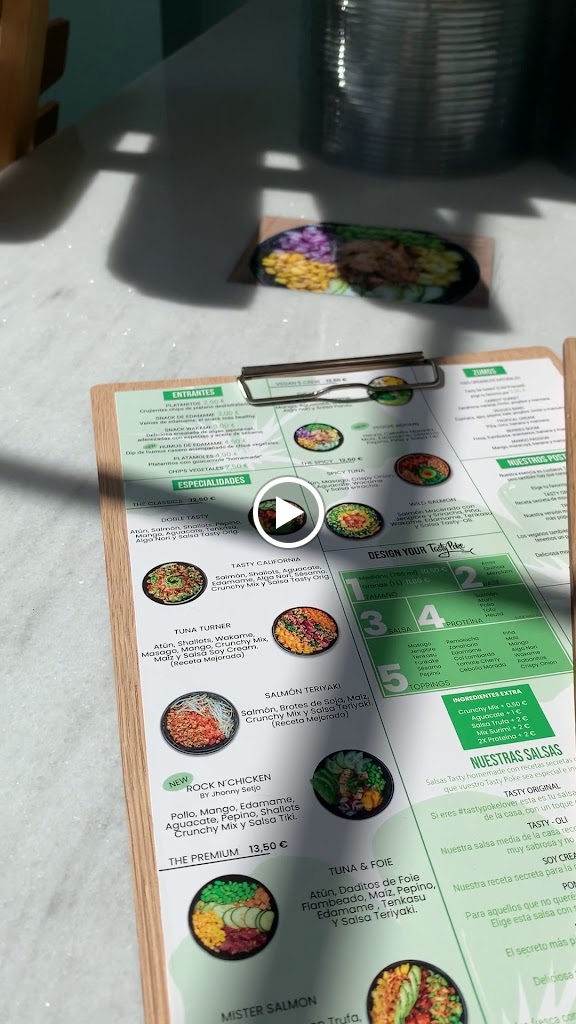Tasty Poke Bar - Villanueva de la Canada — Videos