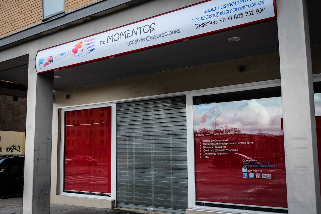 Tus momentos - Local para celebrar cumpleanos cenas comidas con Txikipark en Vitoria