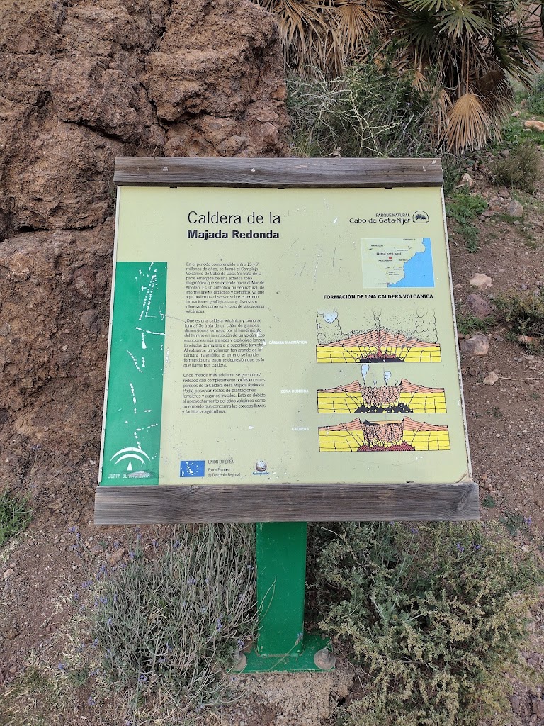 Caldera Volcanica Majada redonda — Torreon de Mesa Roldan