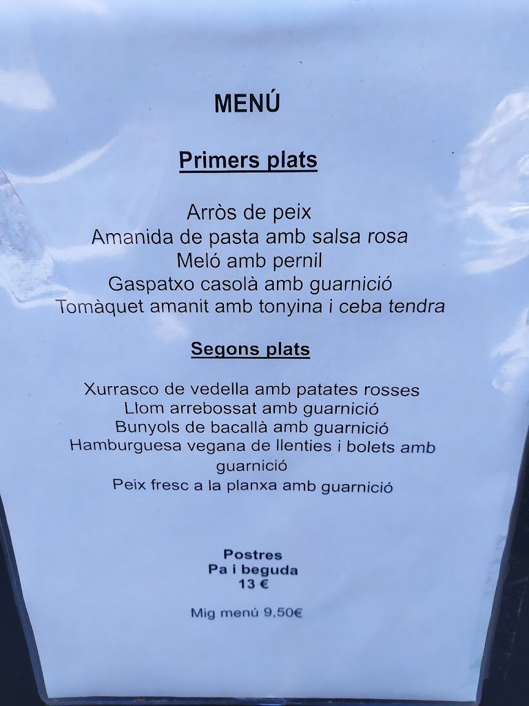 33 Restauran — Carta