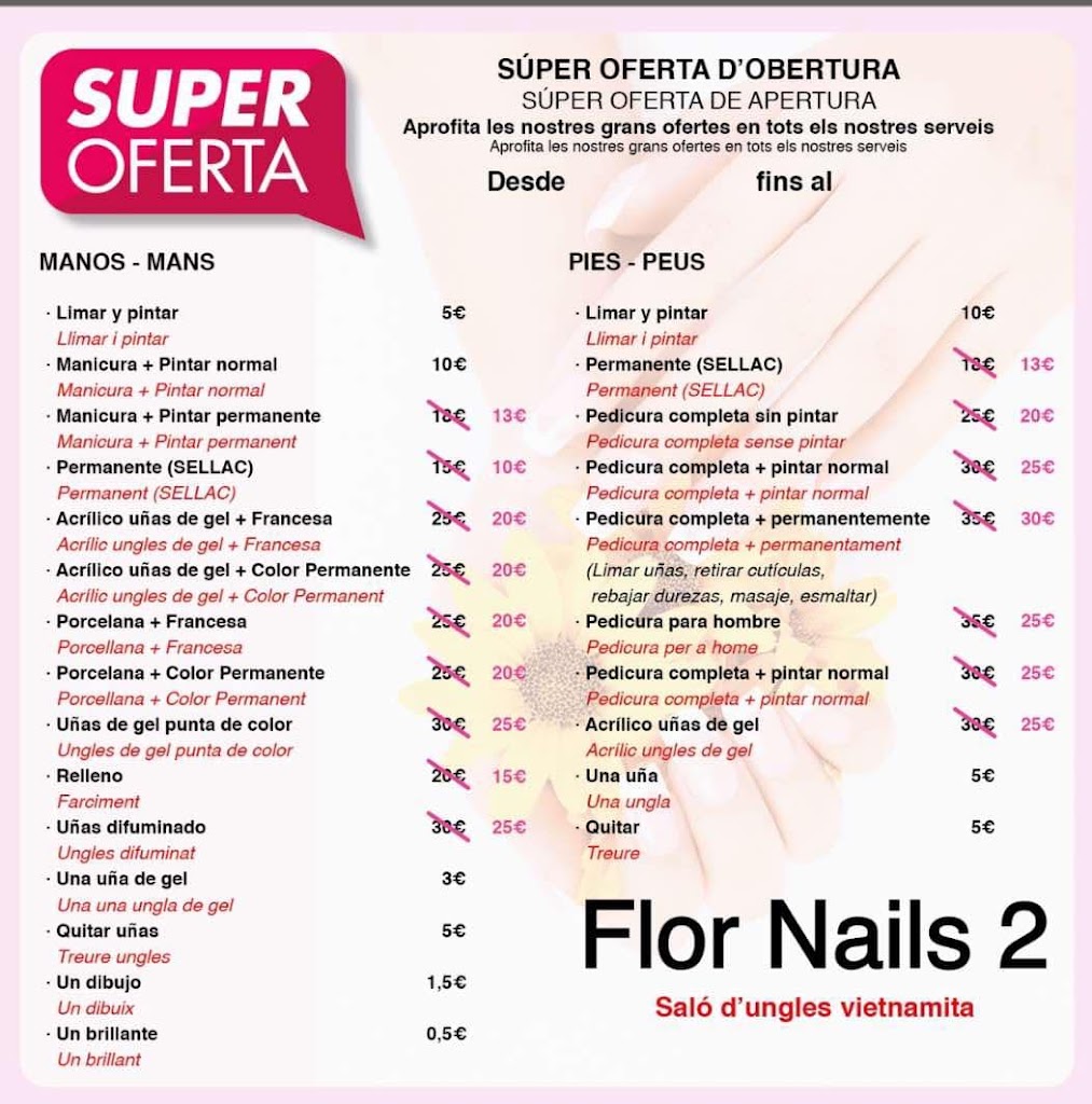 Flor Nails2 esparreguera — Carta