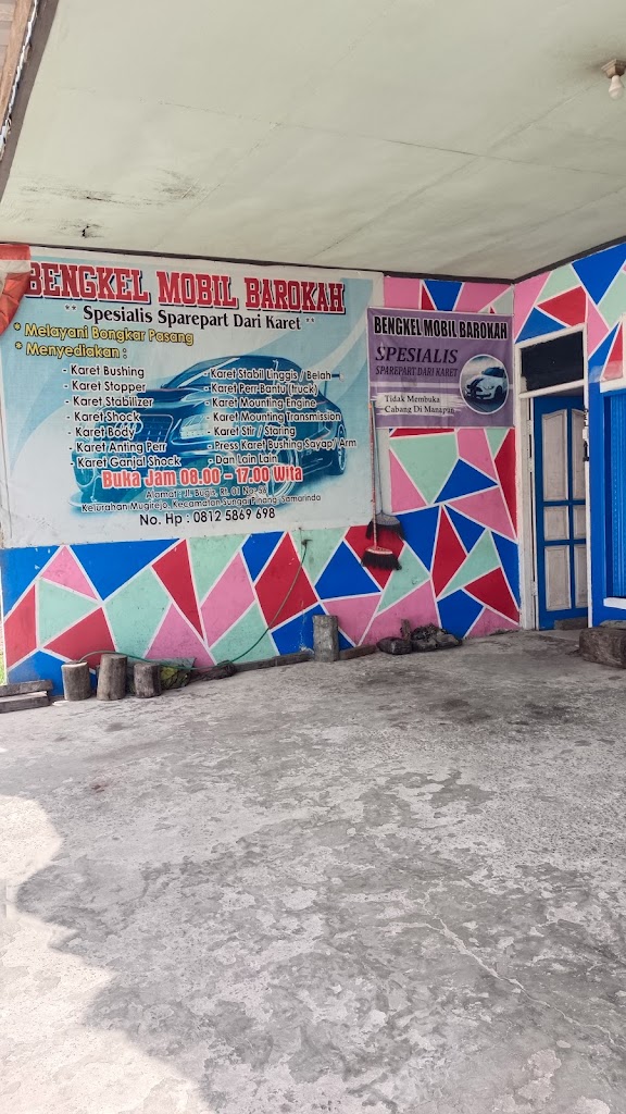 Bengkel Karet Mobil BAROKAH SAMARINDA