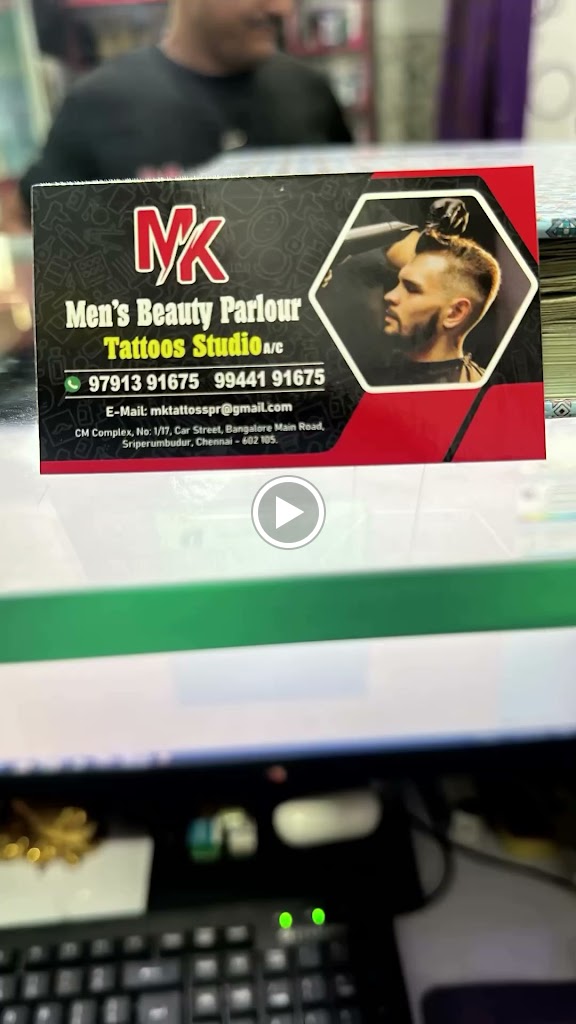 M K Mens Beauty Salon Tattoos Studio