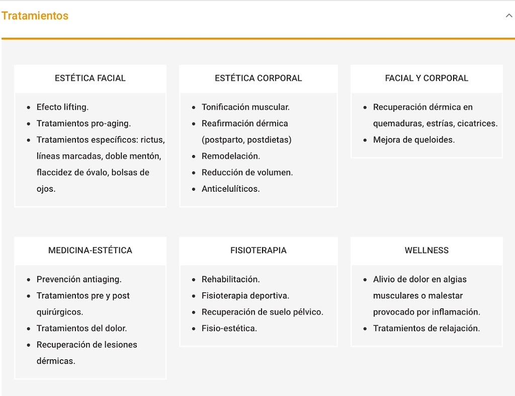 M&k Estetica — Carta