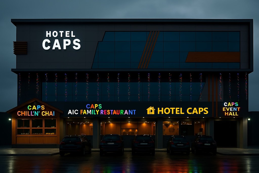 Hotel CAPS - Suites & Rooms, Multi-Cuisine Restaurant, Banquet Hall - Koduvayur, Palakkad, Kerala