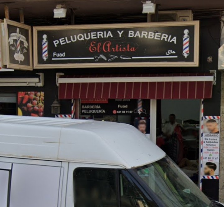 Barberia Peluqueria el artista — Exterior