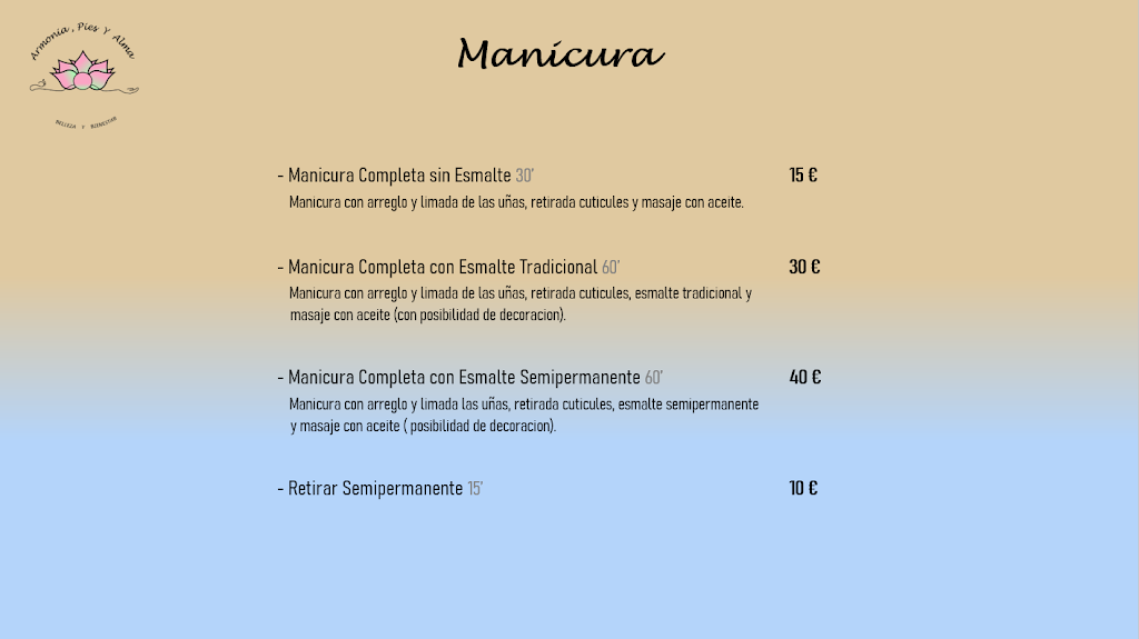 Armonia, Pies y Alma — Mas recientes