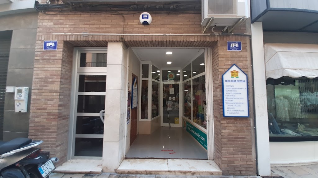 Casa Chustin globos y pirotecnia