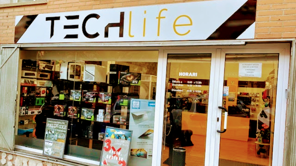 Tech Life Tienda Informatica , Reparaciones Pc Moviles Tablets... Pc Gaming- Portatiles- Celertias,-Amazon- Impost - GLS-SEUR