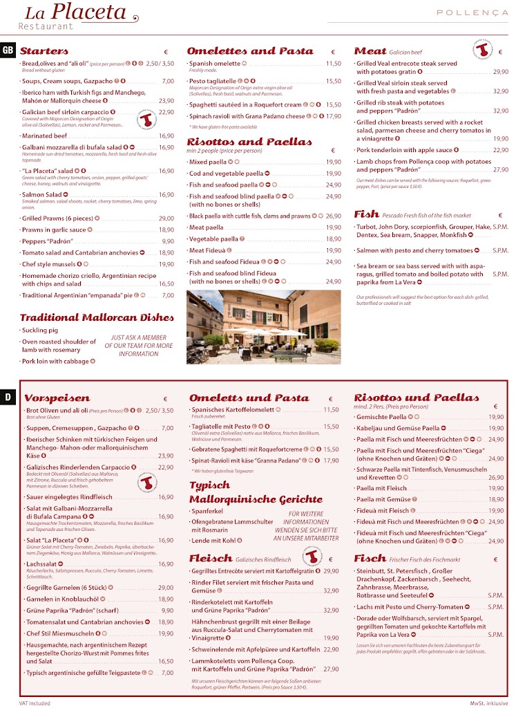 La Placeta-Pollenca — Carta