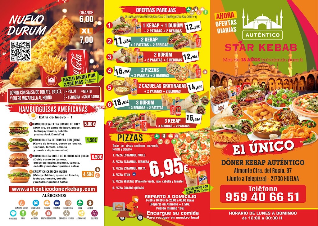 Almonte Star Kebab Autentico — Del propietario