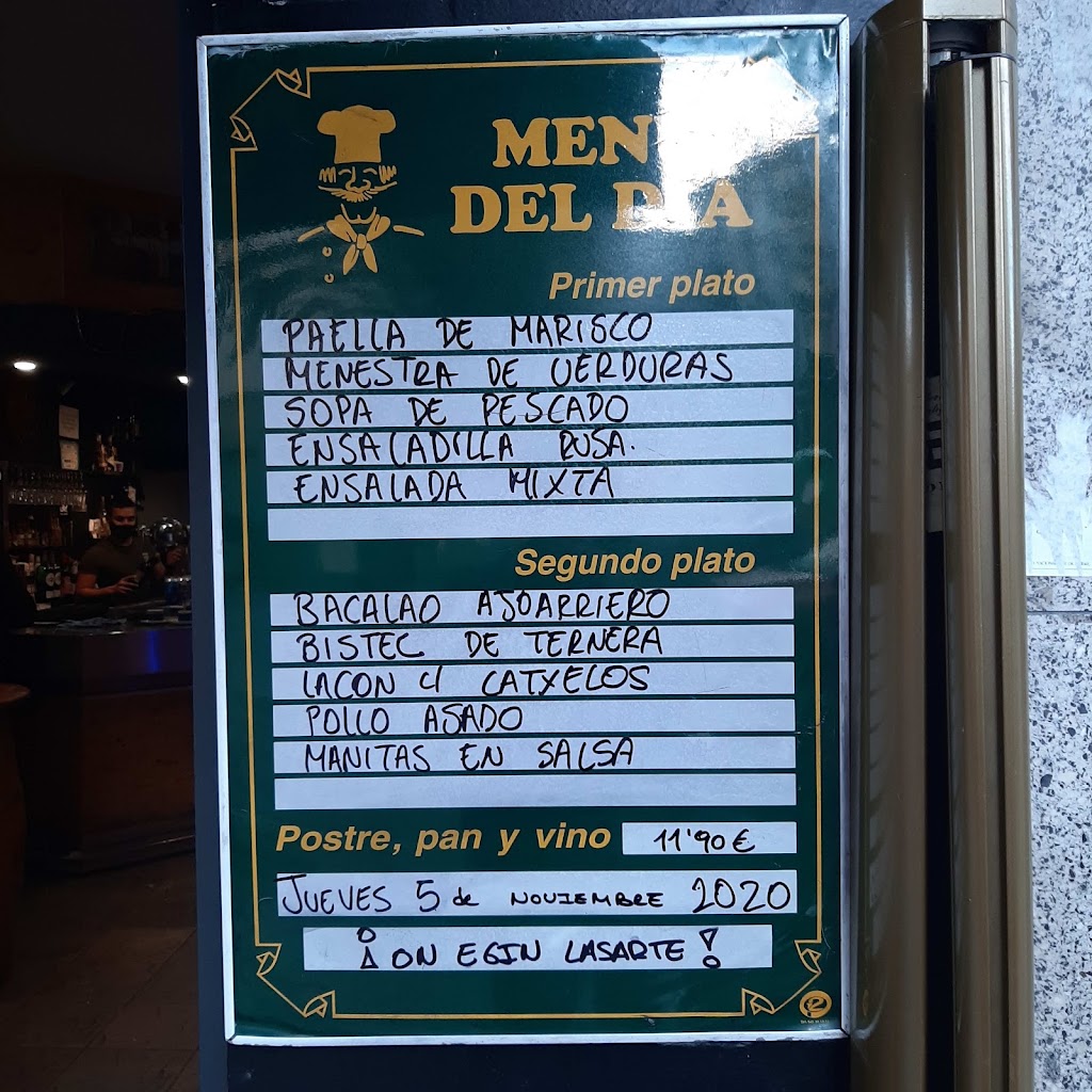 AVENIDA Taberna - Jatetxea — Carta