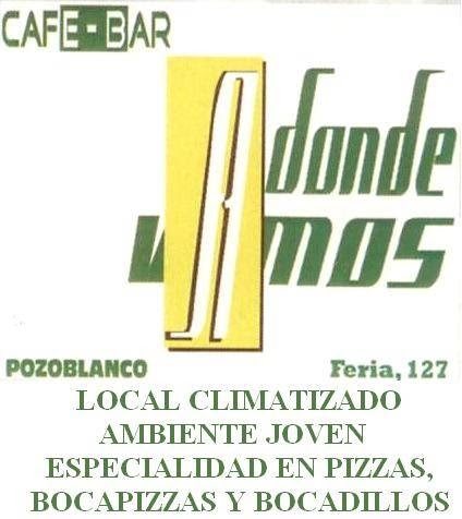 CAFE-BAR A DONDE VAMOS — Del propietario