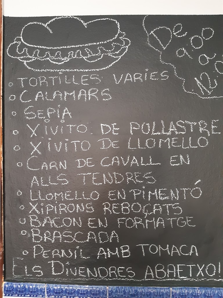 Bar Michel — Carta