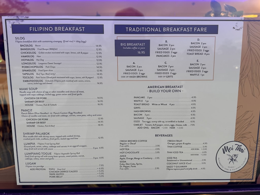 Mei Thai Restaurant & Sushi Bar
