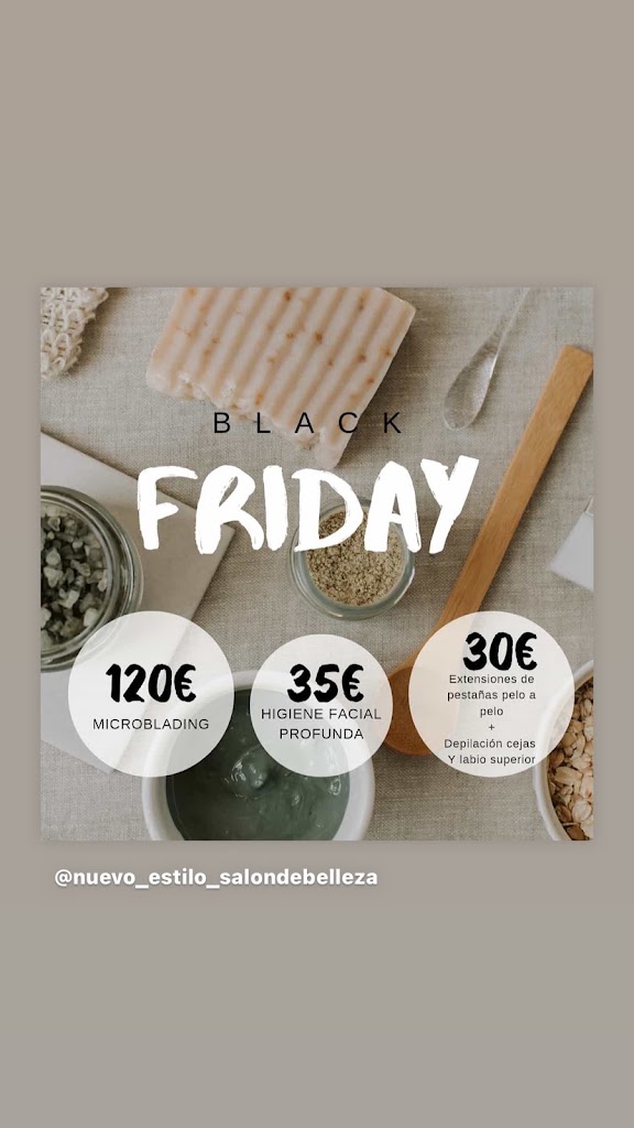 Nuevo Estilo Salon De Belleza — Carta