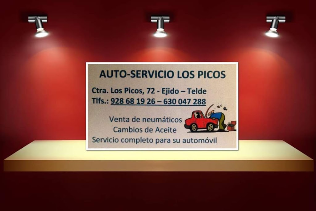 Auto servicio los picos — Interior